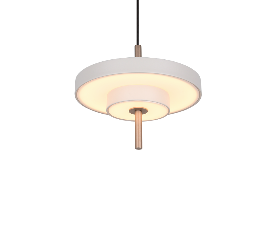 KEATON | Pendant | Warm grey | Metal