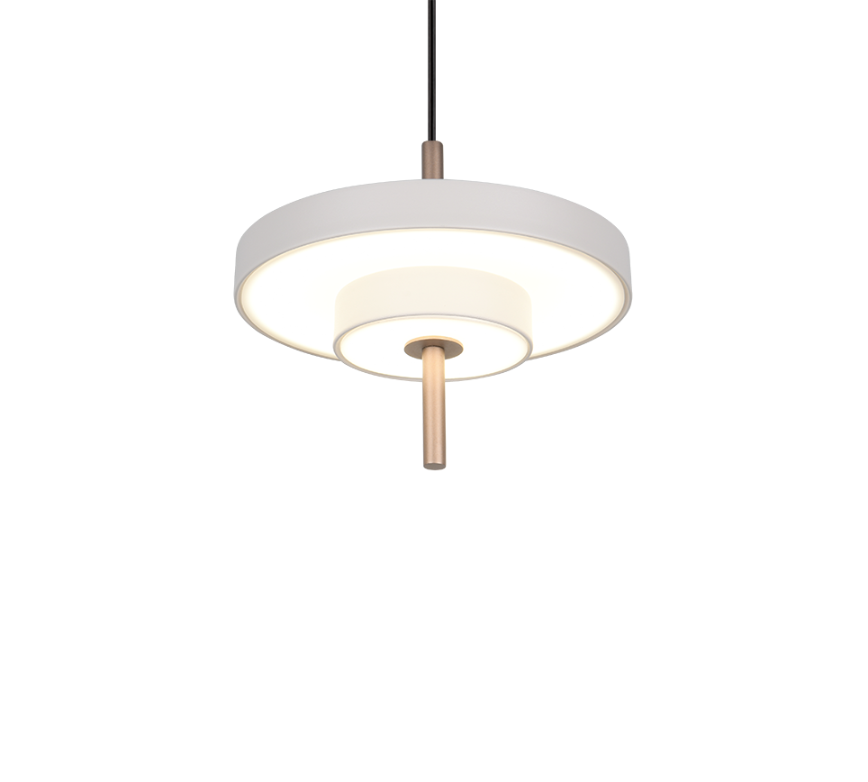 KEATON | Pendant | Warm grey | Metal