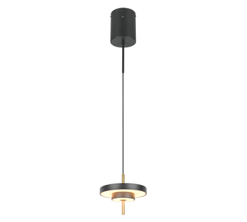 KEATON | Pendant | Schwarz-Gold | Metal