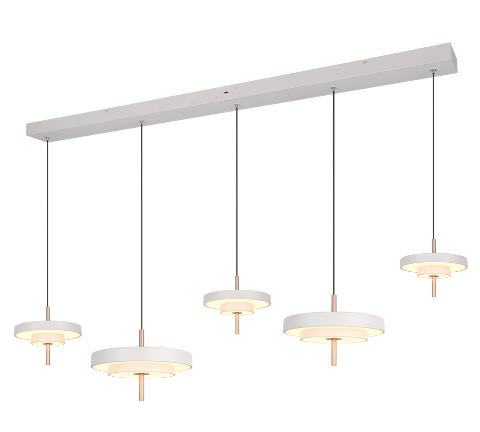 KEATON | Pendant | Warm grey | Metal