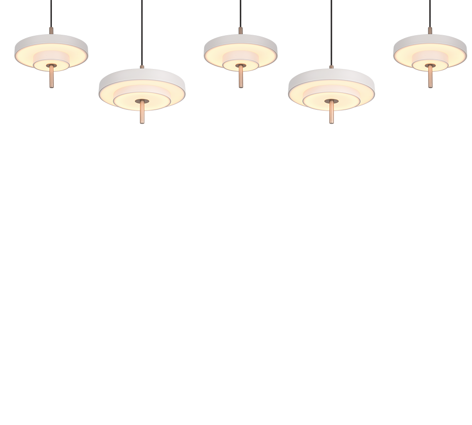 KEATON | Pendant | Warm grey | Metal