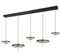 KEATON | Pendant | Schwarz-Gold | Metal