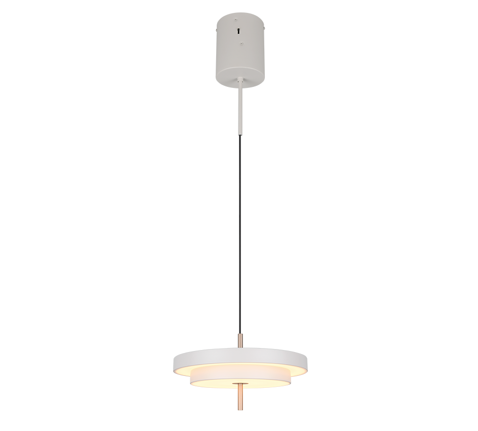 KEATON | Pendant | Warm grey | Metal