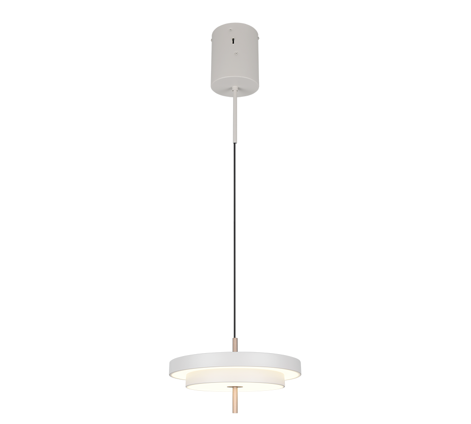 KEATON | Pendant | Warm grey | Metal