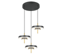 KEATON | Pendant | Schwarz-Gold | Metal
