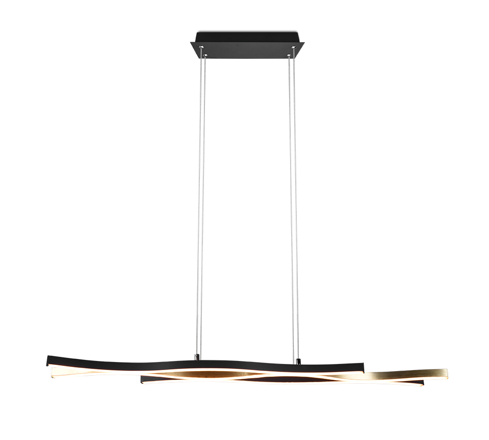 BLAZE | Pendant | Brass mat | Metal