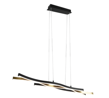 BLAZE | Pendant | Brass mat | Metal