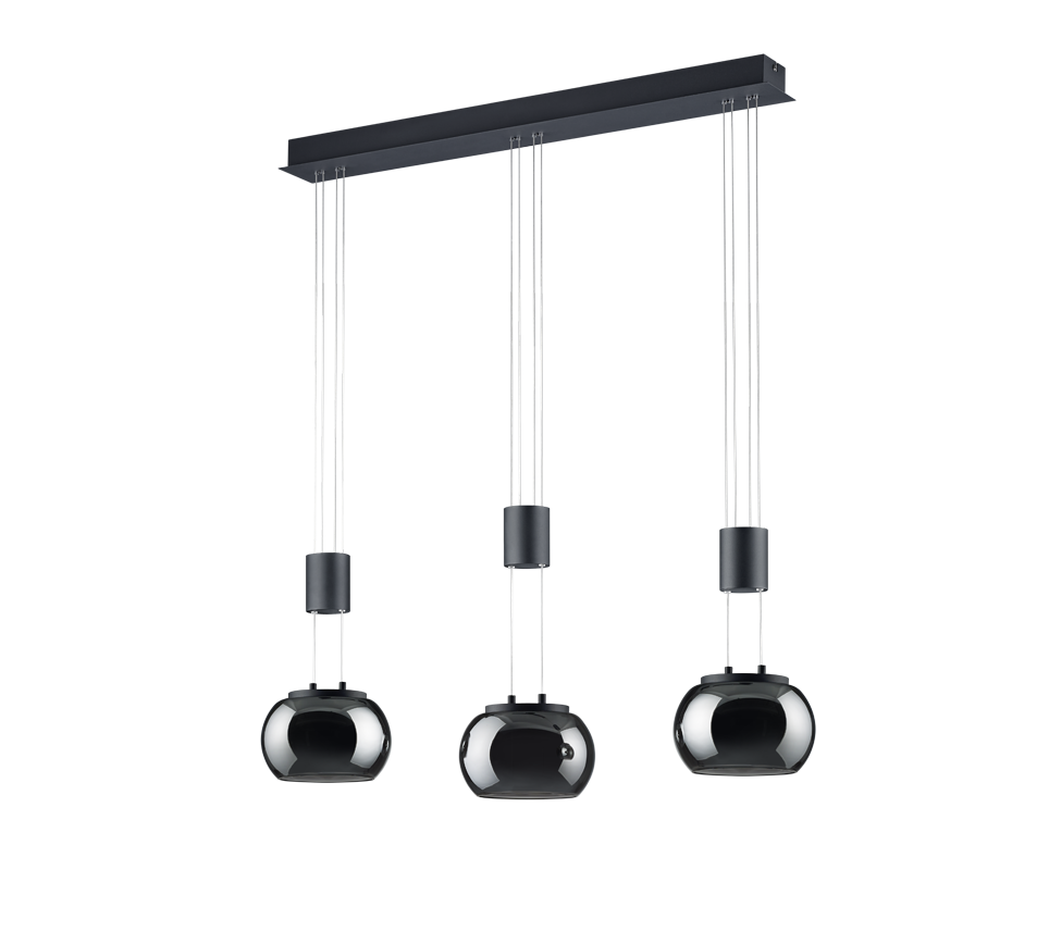 MADISON | Pendant | Black mat | Aluminium