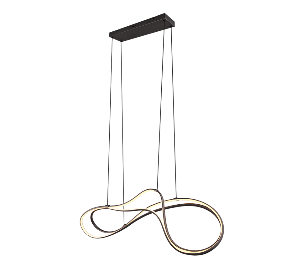 NALA | Pendant | Black mat | Metal