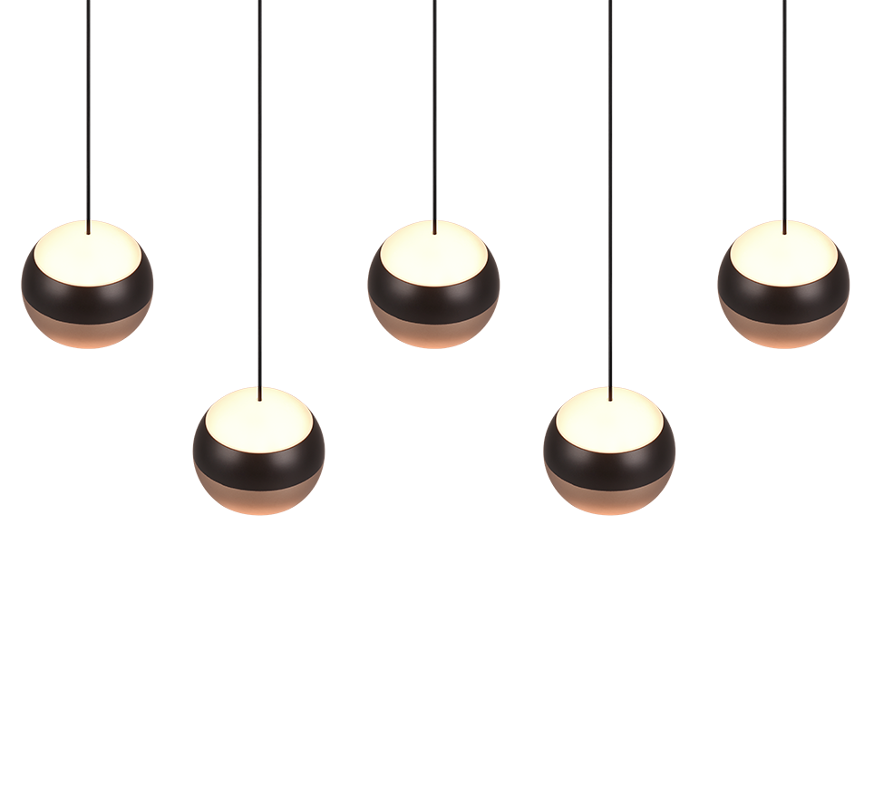 ORBIT | Pendant | Black mat | Metal