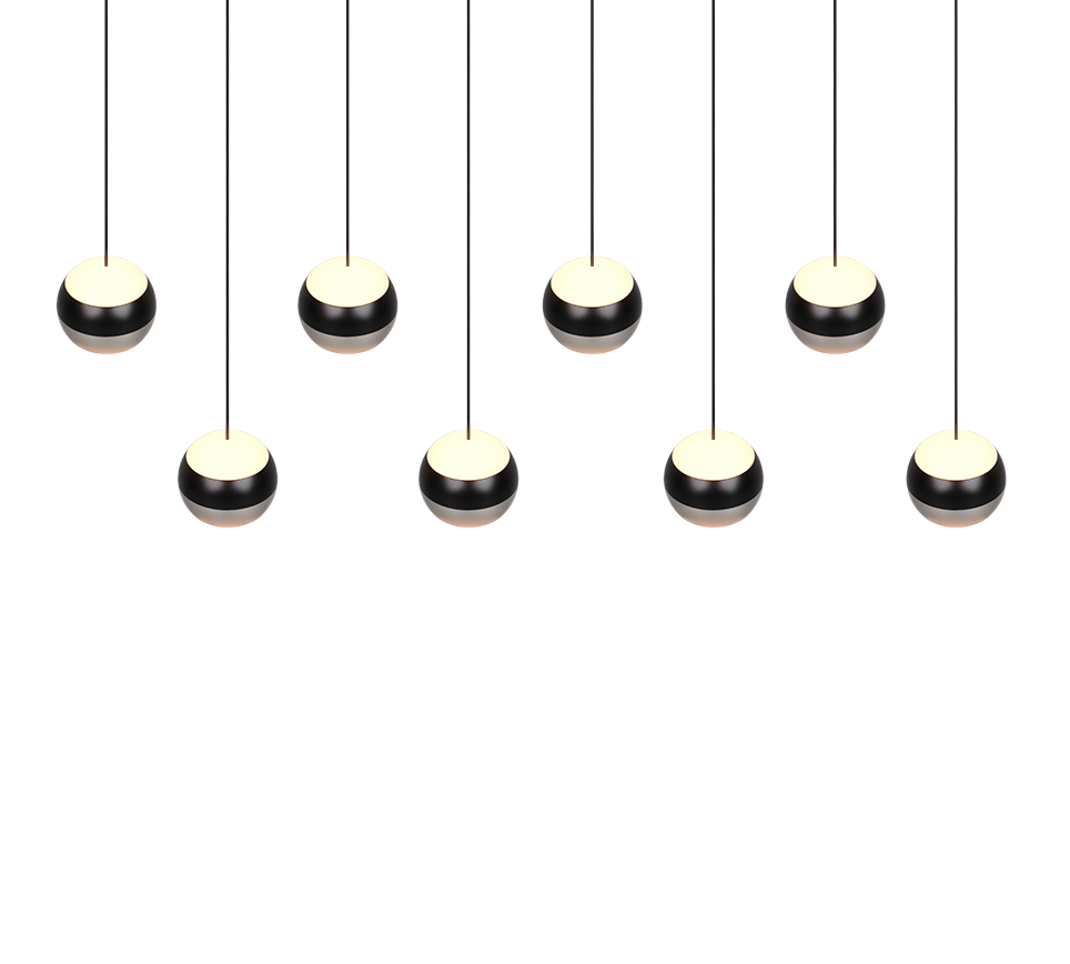 ORBIT | Pendant | Nickel mat | Metal