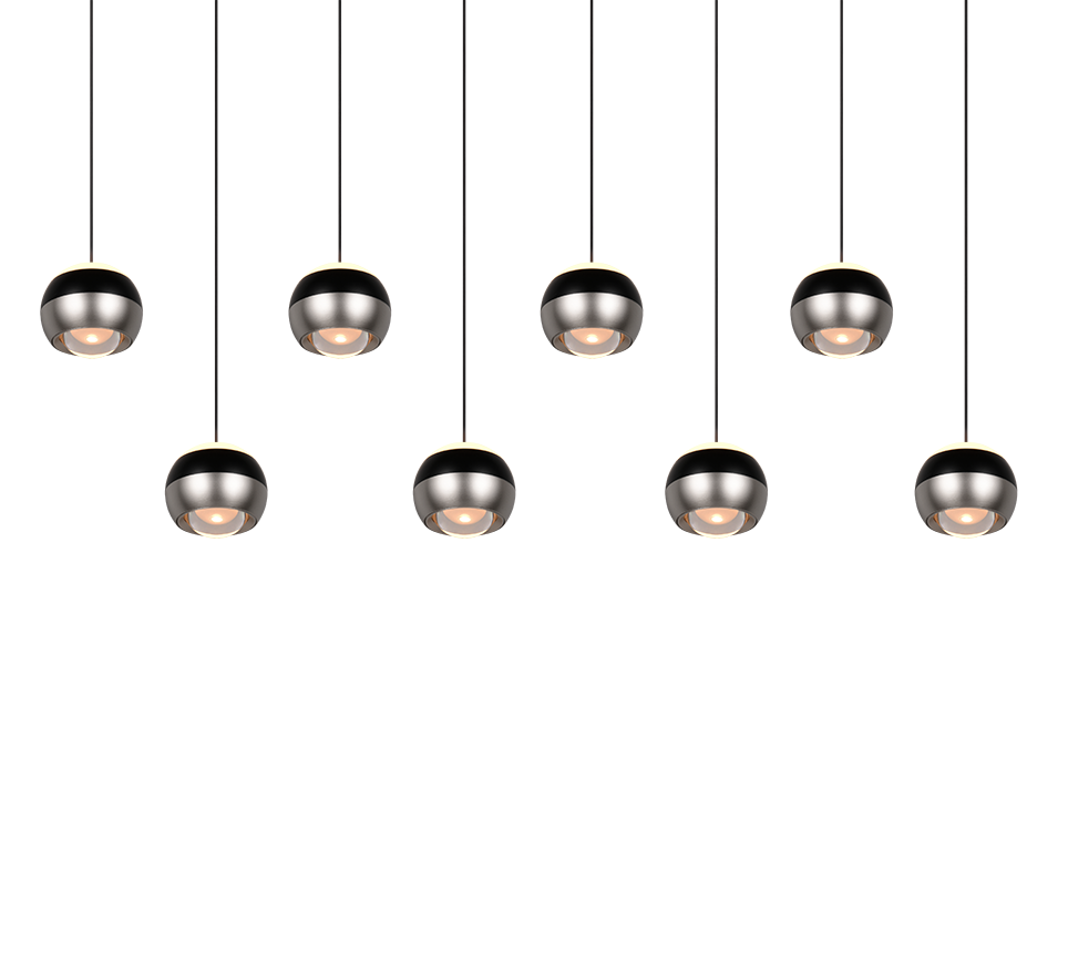 ORBIT | Pendant | Nickel mat | Metal