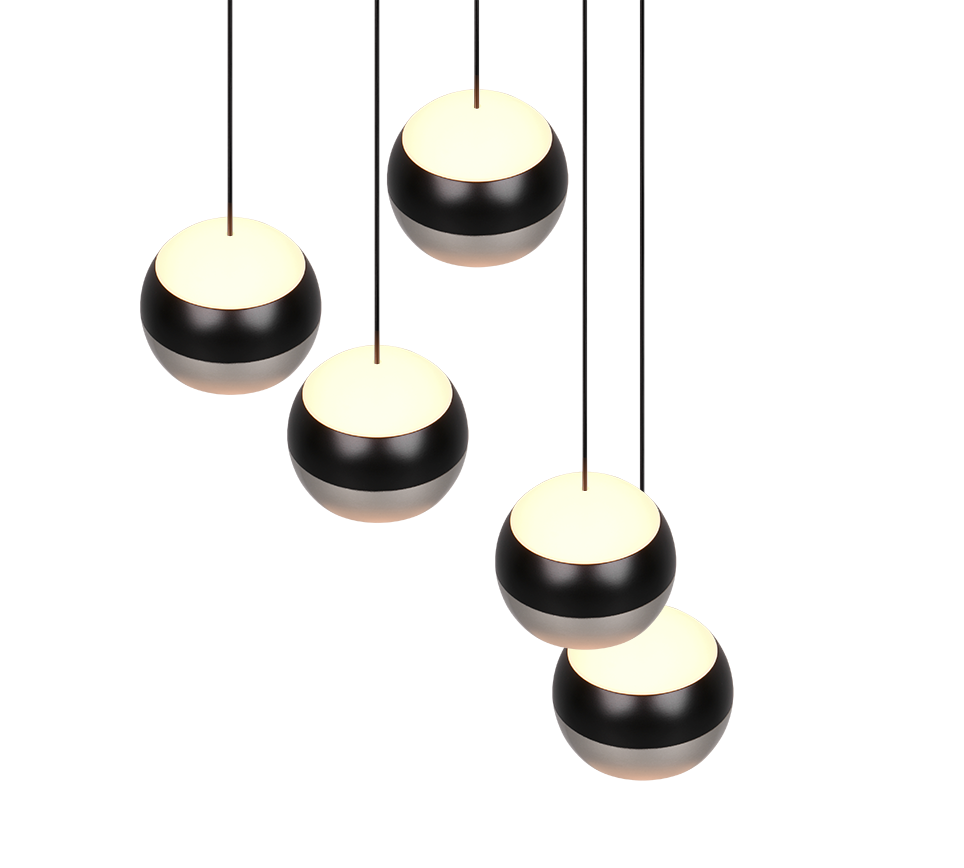 ORBIT | Pendant | Nickel mat | Metal