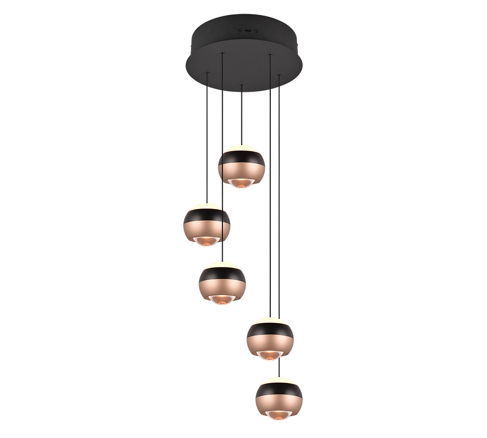 ORBIT | Pendant | Black mat | Metal
