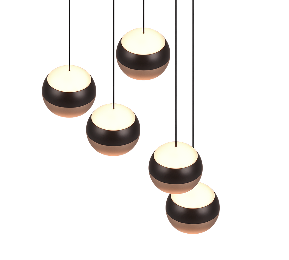 ORBIT | Pendant | Black mat | Metal