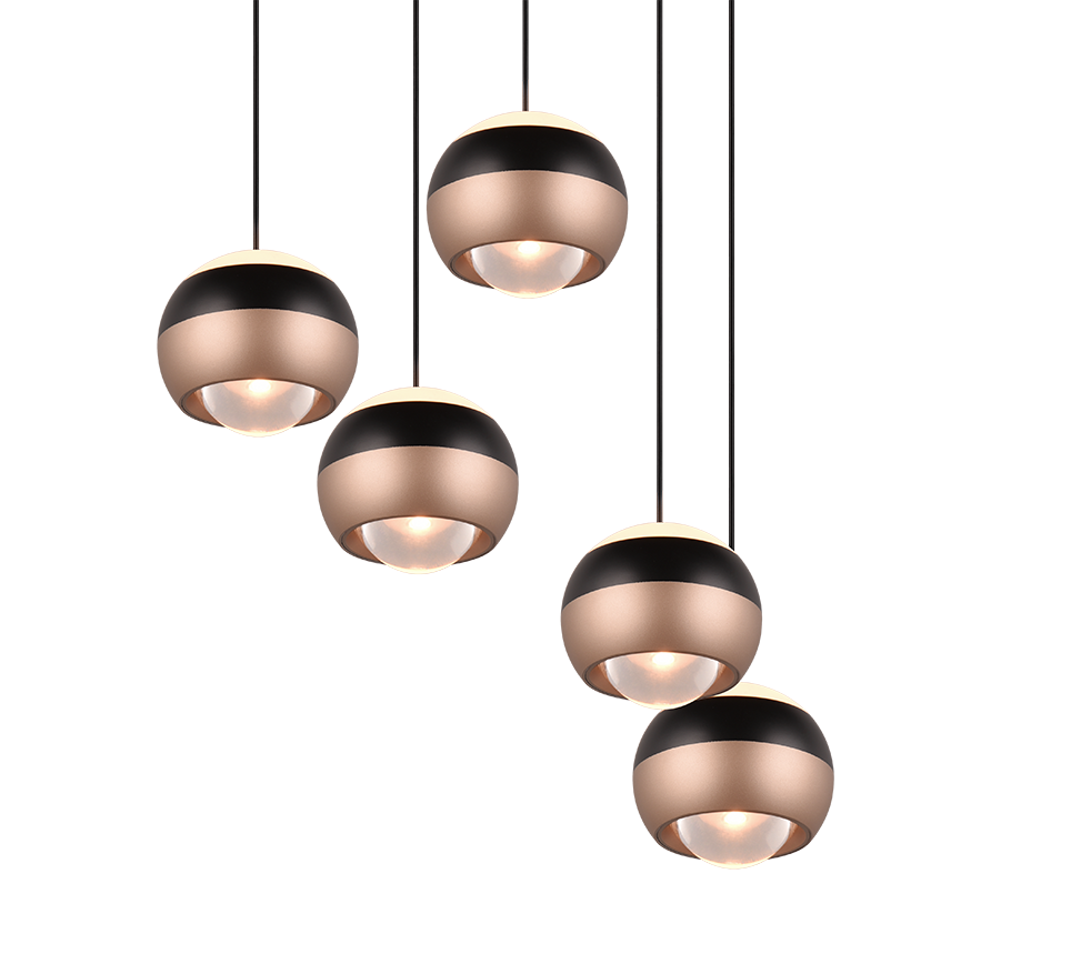 ORBIT | Pendant | Black mat | Metal