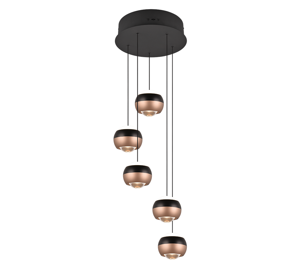 ORBIT | Pendant | Black mat | Metal