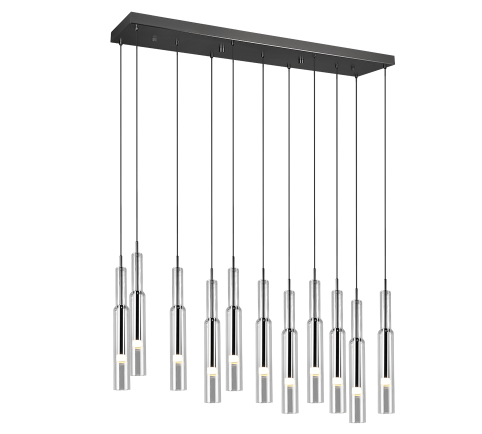 LUCENT | Pendant | Black-chrome | Metal
