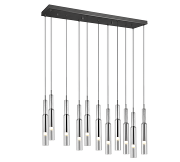 LUCENT | Pendant | Black-chrome | Metal