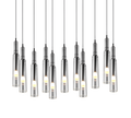 LUCENT | Pendant | Black-chrome | Metal