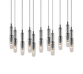 LUCENT | Pendant | Black-chrome | Metal