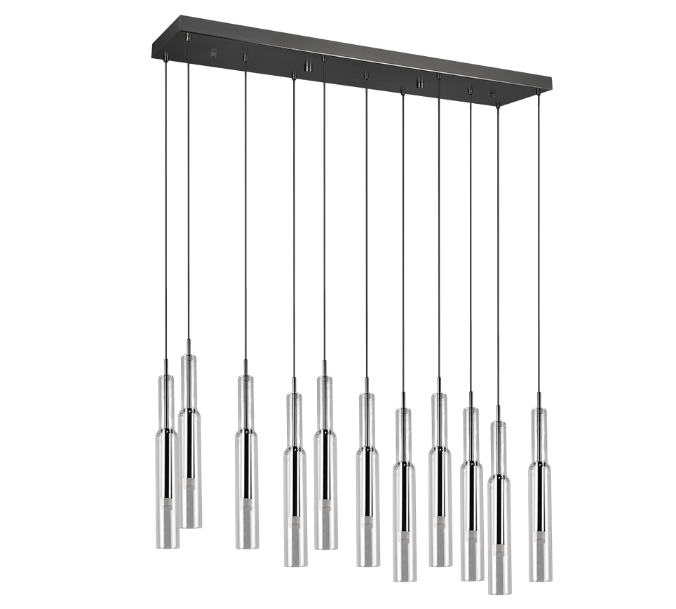 LUCENT | Pendant | Black-chrome | Metal