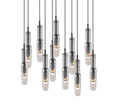 LUCENT | Pendant | Black-chrome | Metal