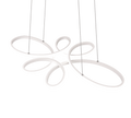 FLY | Pendant | White mat | Metal