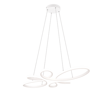 FLY | Pendant | White mat | Metal