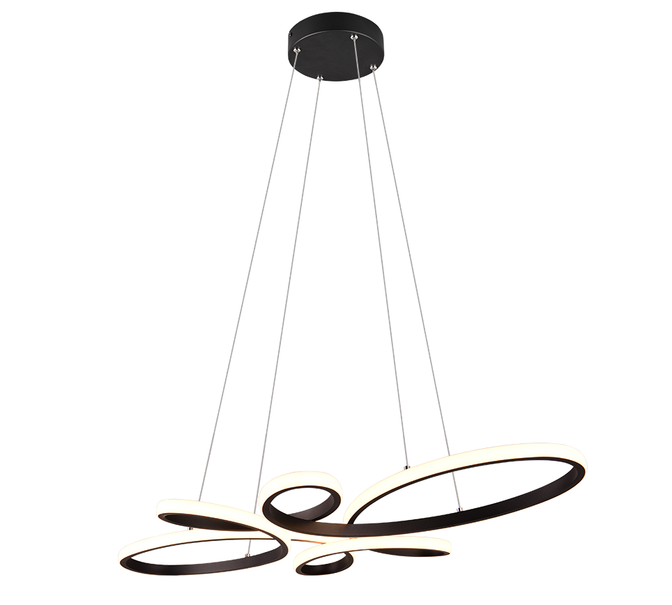 FLY | Pendant | Black mat | Metal