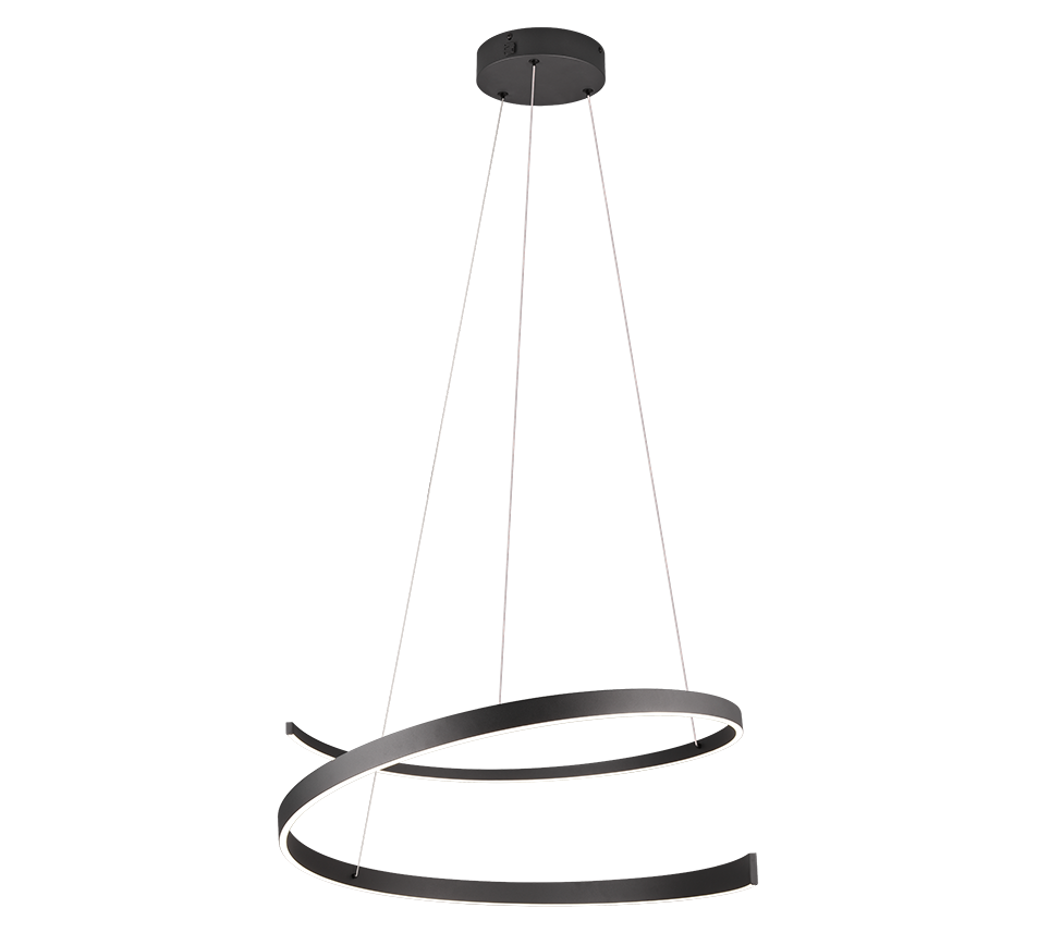 CINARDI | Pendant | Black mat | Metal