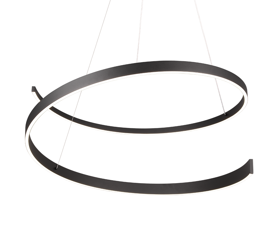 CINARDI | Pendant | Black mat | Metal