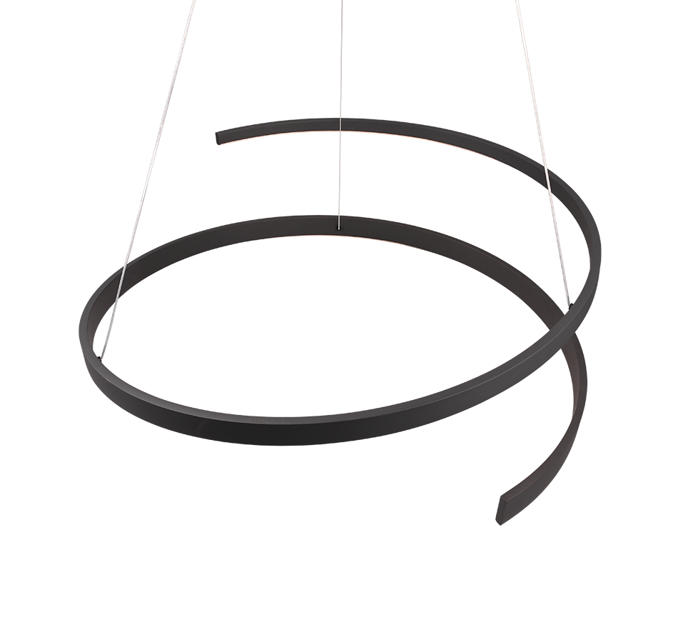 CINARDI | Pendant | Black mat | Metal