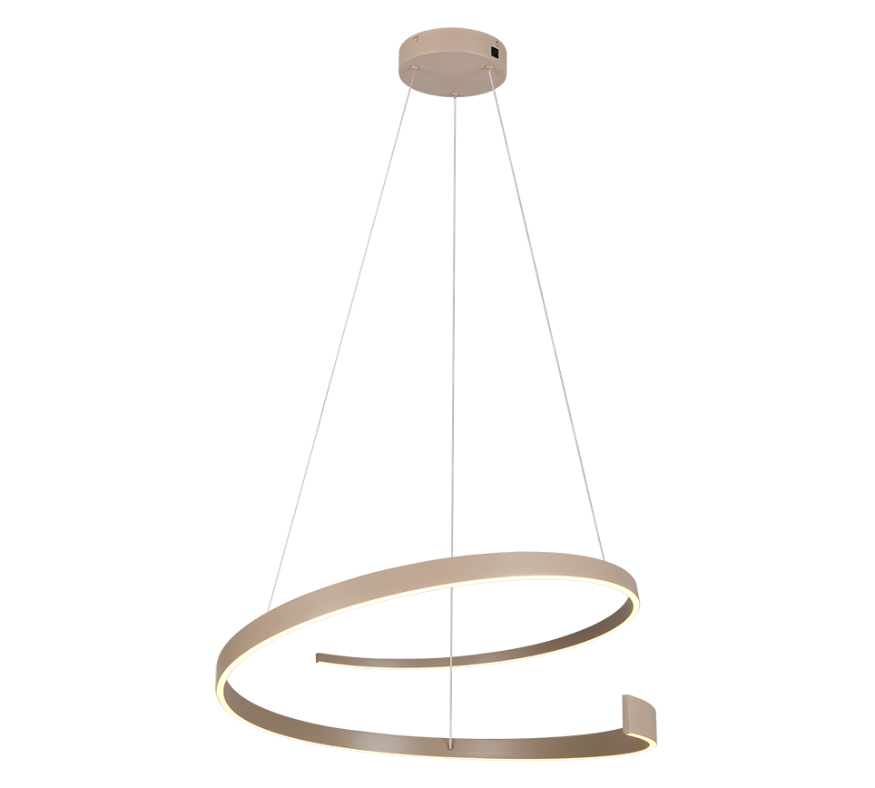 CINARDI | Pendant | Taupe | Metal