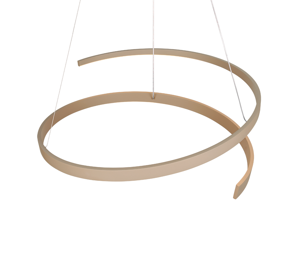 CINARDI | Pendant | Taupe | Metal