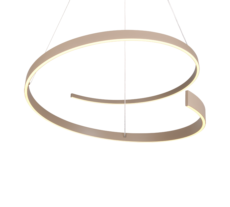 CINARDI | Pendant | Taupe | Metal