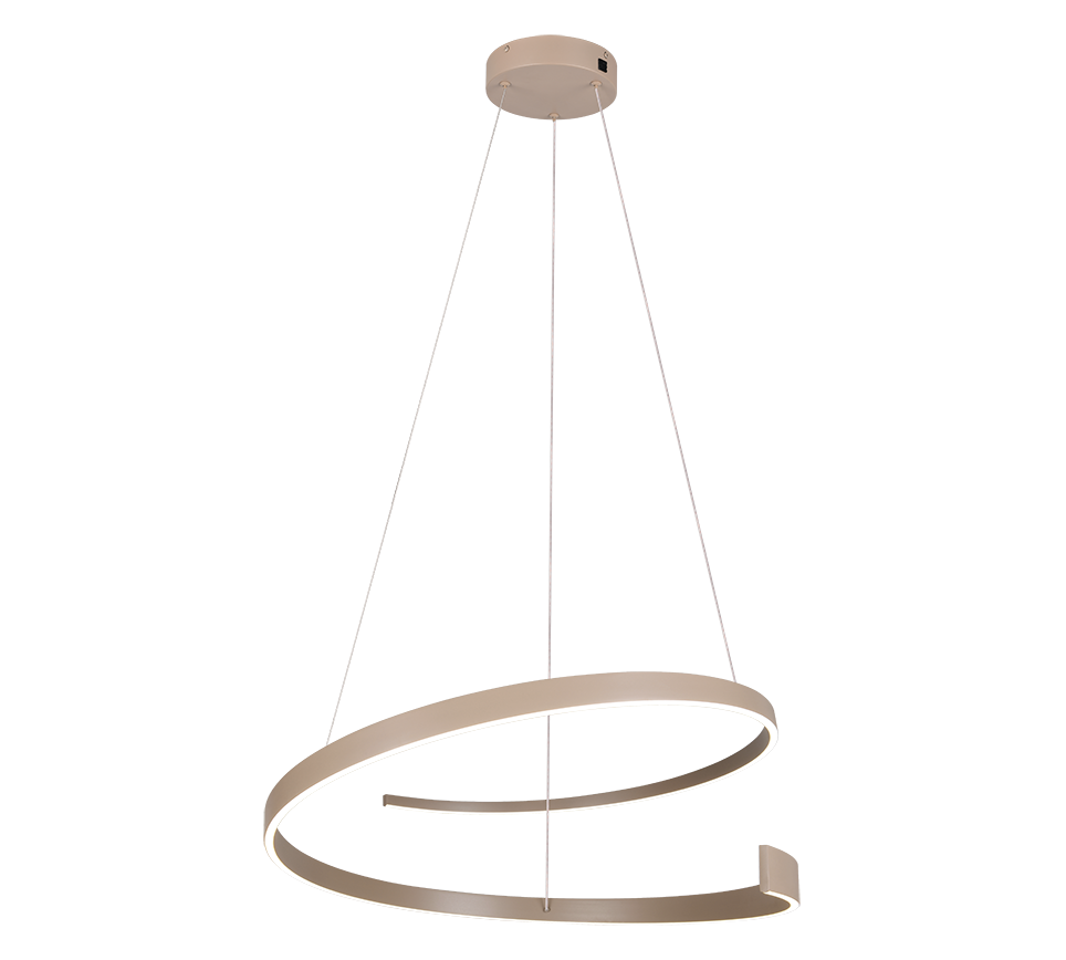 CINARDI | Pendant | Taupe | Metal