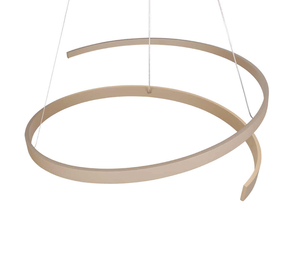 CINARDI | Pendant | Taupe | Metal