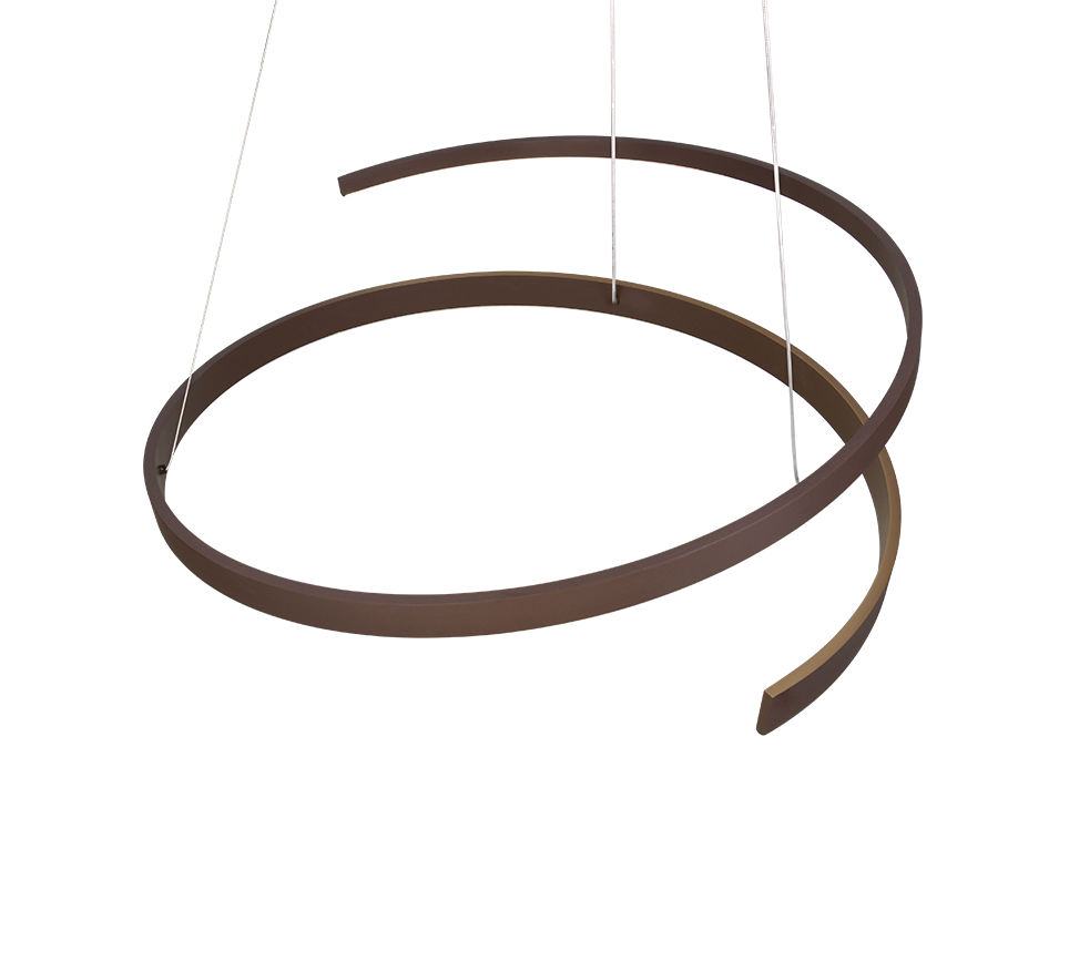 CINARDI | Pendant | Dark chocolate | Metal
