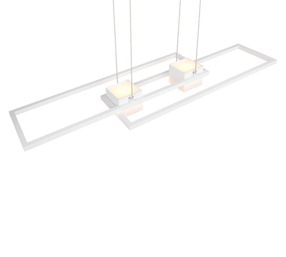 ALBANY | Pendant | White mat | Aluminium