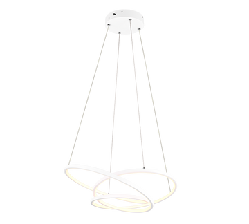 DARVIN | Pendant | White mat | Metal
