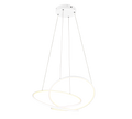 DARVIN | Pendant | White mat | Metal