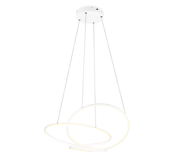 DARVIN | Pendant | White mat | Metal