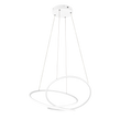 DARVIN | Pendant | White mat | Metal