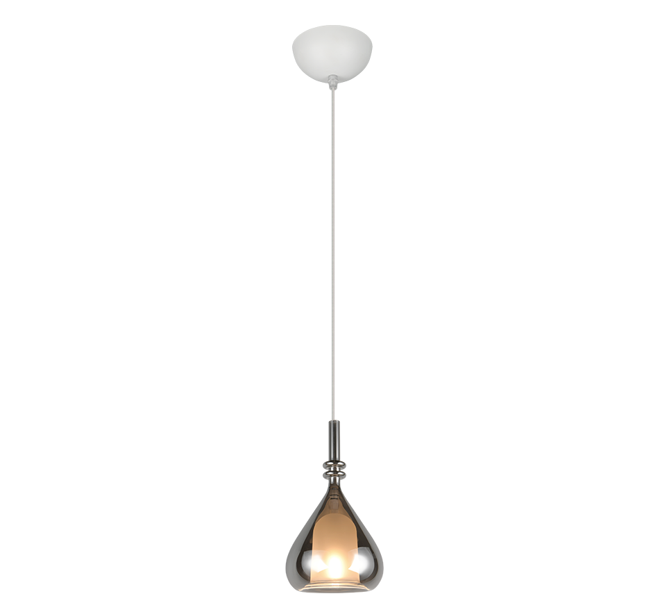 ALDEA | Pendant | White mat | Metal
