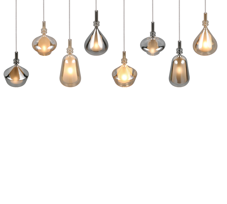 ALDEA | Pendant | White mat | Metal
