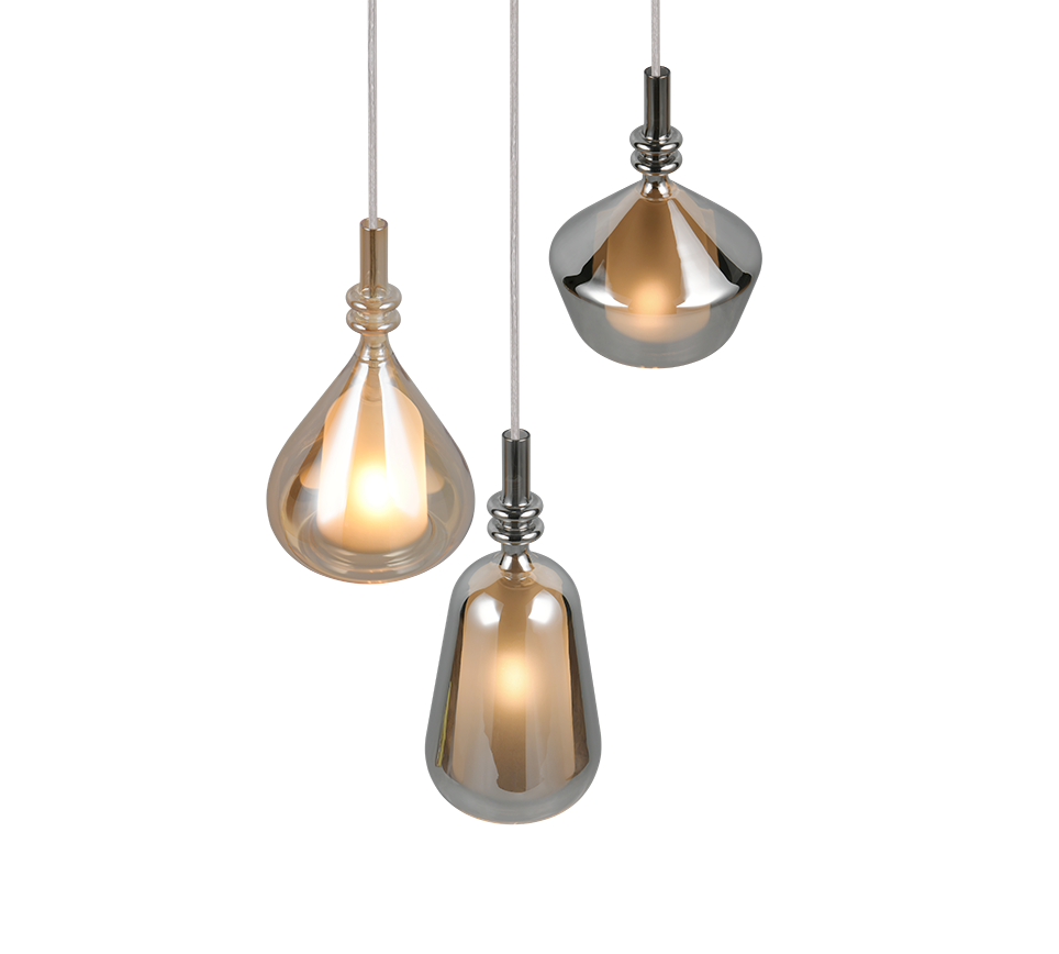 ALDEA | Pendant | White mat | Metal