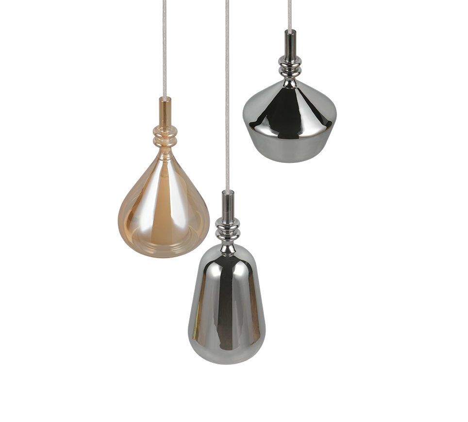 ALDEA | Pendant | White mat | Metal