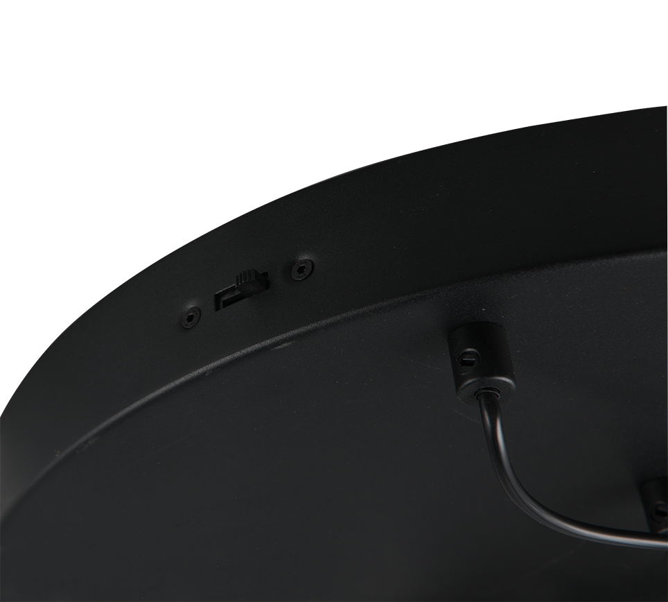 FIATO | Pendant | Black mat | Metal