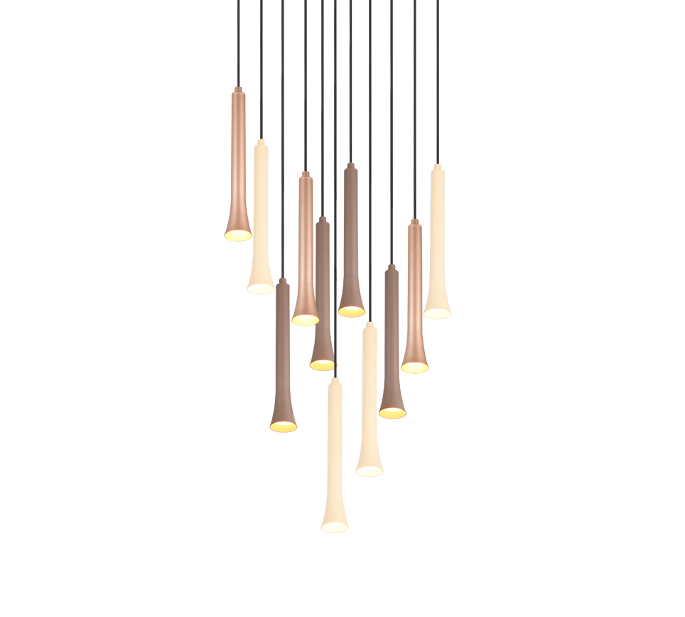 FIATO | Pendant | Black mat | Metal